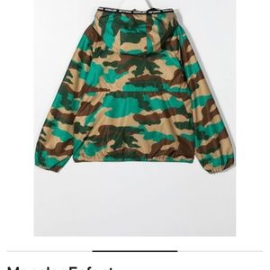 Camo print jacket